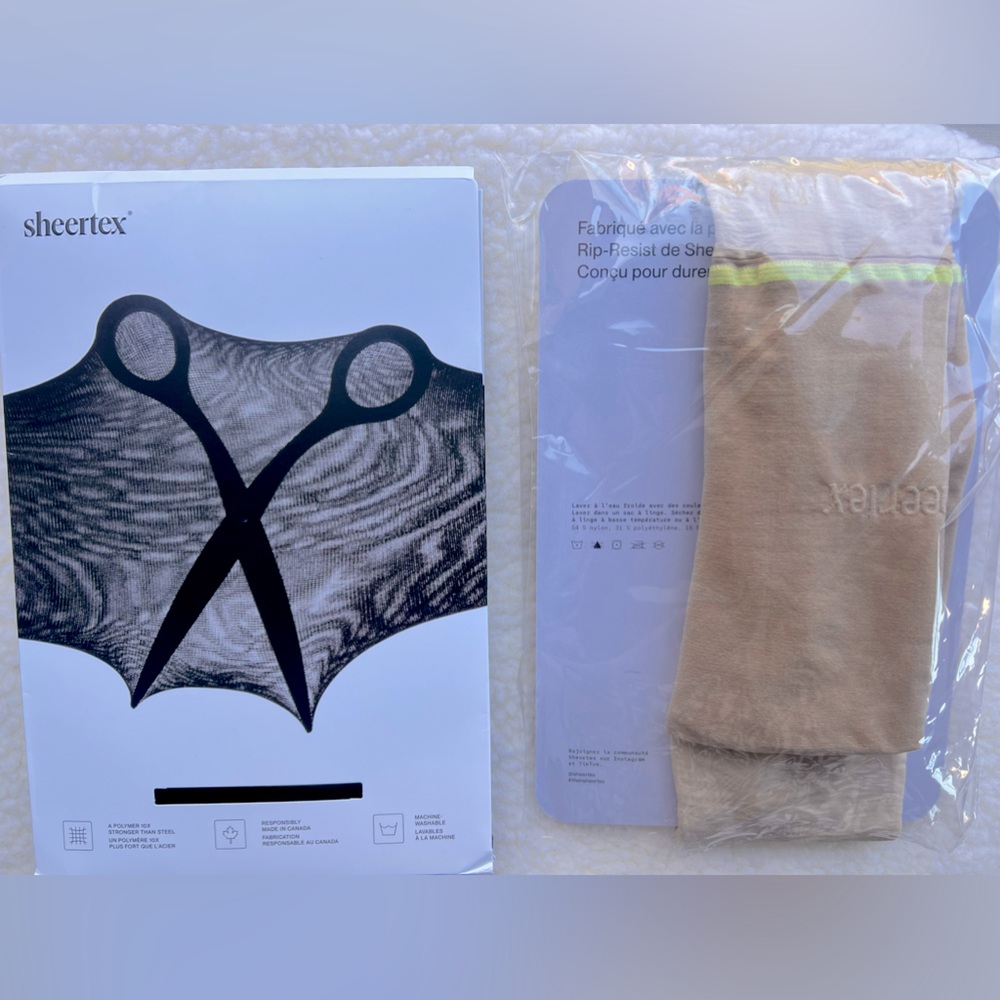 NEW IN BOX | Sheertex Nude Sheer Rip-Resistant Tights